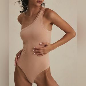 Clyque the Label Sivian Bodysuit in Blush